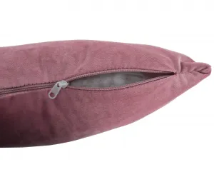 TEMPO KONDELA Kancelárske kreslo, KLIAN, ružová Velvet látka/chróm