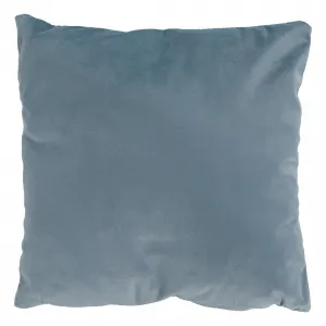 TEMPO KONDELA Kancelárske kreslo, KLIAN, modrá Velvet látka/chróm