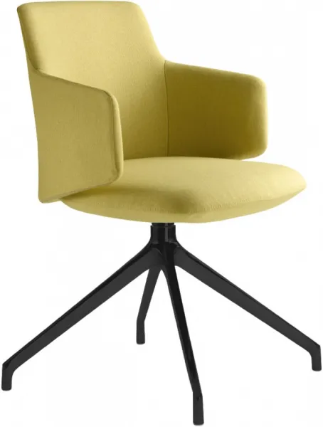 LD SEATING Konferenčné kreslo MELODY MEETING 360, F70-N1, kríž čierny