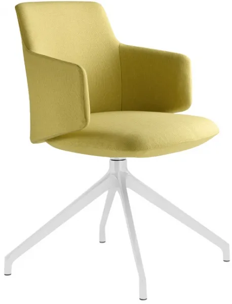 LD SEATING Konferenčné kreslo MELODY MEETING 360, F70-N0, kríž biely
