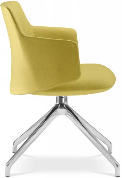LD SEATING Konferenčné kreslo MELODY MEETING 360, F70-N6, kríž leštěný