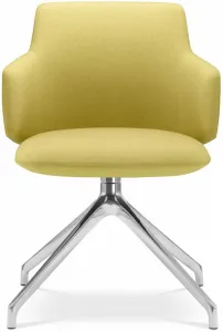 LD SEATING Konferenčné kreslo MELODY MEETING 360, F70-N6, kríž leštěný