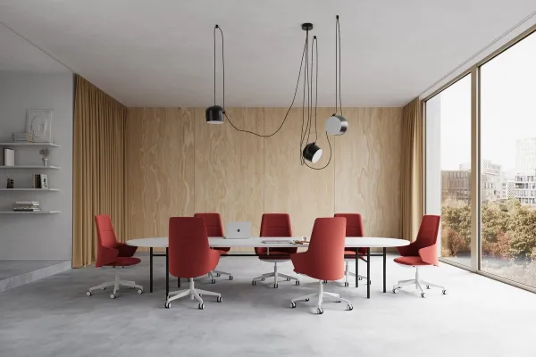 LD SEATING Kancelárske kreslo MELODY DESIGN 796-FR, F40-N6