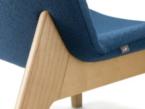 LD SEATING Dizajnové kreslo Oslo Lounge OL-K1-D