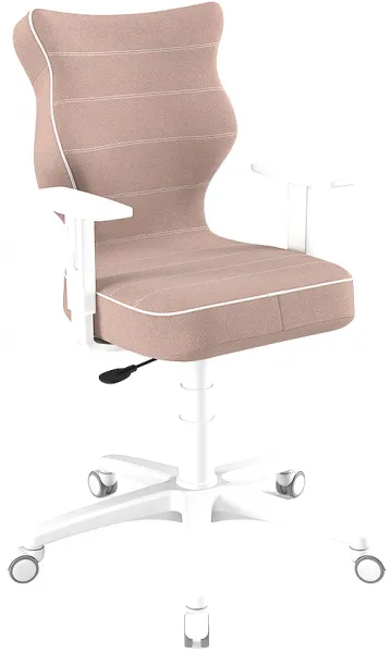 ENTELO Detská stolička DUO White 5 staroružová Jasmine 08