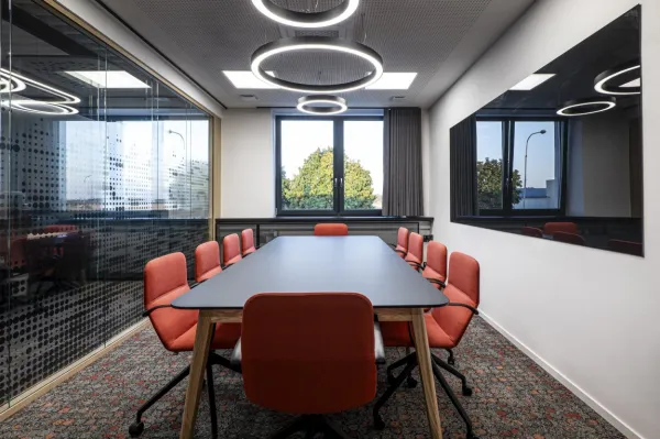 LD SEATING Konferenčné kreslo FLEXI LIGHT, CHL,BR,F95-BL, podnož čierna