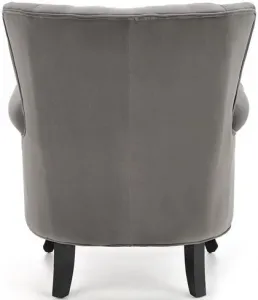 HALMAR Kreslo TITAN sivé