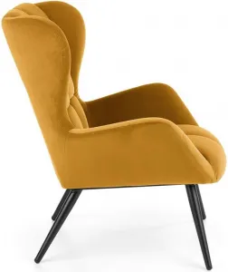 HALMAR Kreslo TYRION horčicové