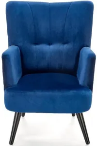 HALMAR Kreslo PAGONI modré