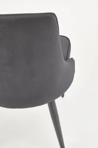 HALMAR Jedálenská stolička K365 sivá