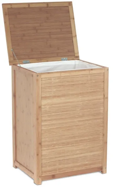 AUTRONIC kôš na bielizeň DR-030, masív bambus