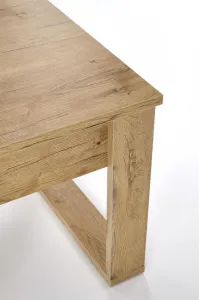 HALMAR Drevený konferenčný stolík NEA KWADRAT dub wotan