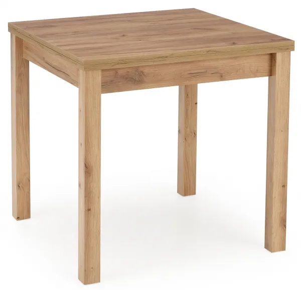 HALMAR Jedálenský rozkladací stôl GRACJAN dub craft 80-160x80 cm