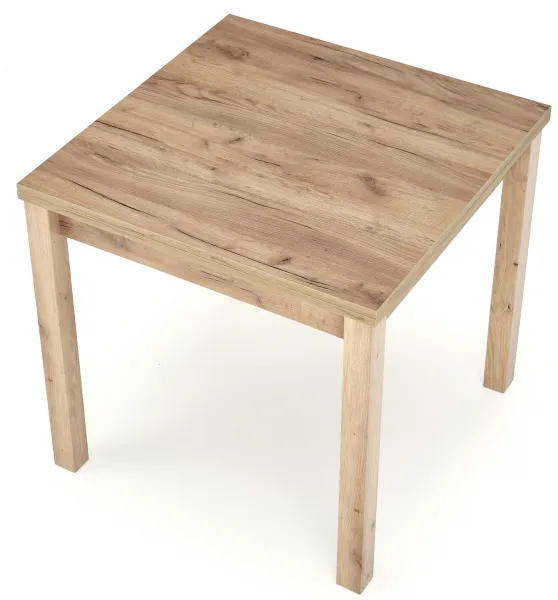HALMAR Jedálenský rozkladací stôl GRACJAN dub craft 80-160x80 cm