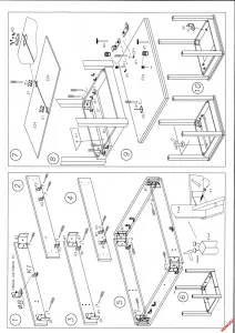 HALMAR Jedálenský rozkladací stôl GRACJAN dub craft 80-160x80 cm