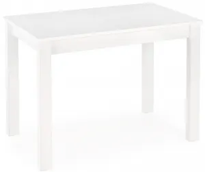 HALMAR Jedálenský rozkladací stôl GINO biely 100–135×60 cm
