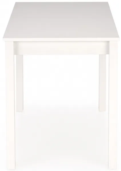 HALMAR Jedálenský rozkladací stôl GINO biely 100–135×60 cm