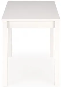 HALMAR Jedálenský rozkladací stôl GINO biely 100–135×60 cm