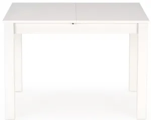 HALMAR Jedálenský rozkladací stôl GINO biely 100–135×60 cm