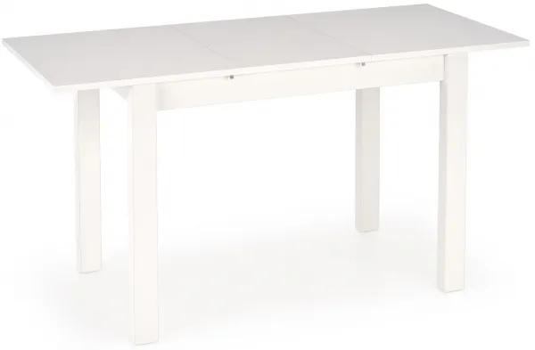HALMAR Jedálenský rozkladací stôl GINO biely 100–135×60 cm