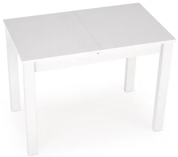 HALMAR Jedálenský rozkladací stôl GINO biely 100–135×60 cm