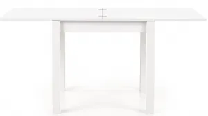HALMAR Jedálenský rozkladací stôl GRACJAN jelša / bílý 80-160x80 cm_