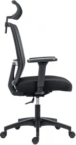 ANTARES Ergonomická kancelárska stolička DELFO, čierna