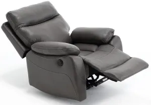 AUTRONIC Polohovacie a relaxačné kreslo TV-4094 GREY3