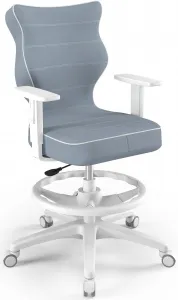ENTELO Detská stolička DUO White 5 WK+P, s oporný kruh, podrúčky