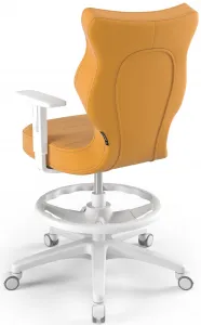 ENTELO Detská stolička DUO White 5 WK+P, s oporný kruh, podrúčky