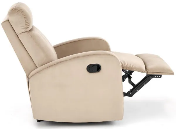 HALMAR Relaxačné polohovacie kreslo WONDER béžové