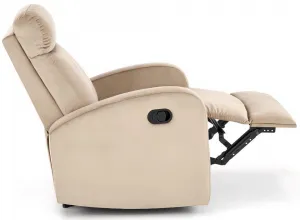 HALMAR Relaxačné polohovacie kreslo WONDER béžové