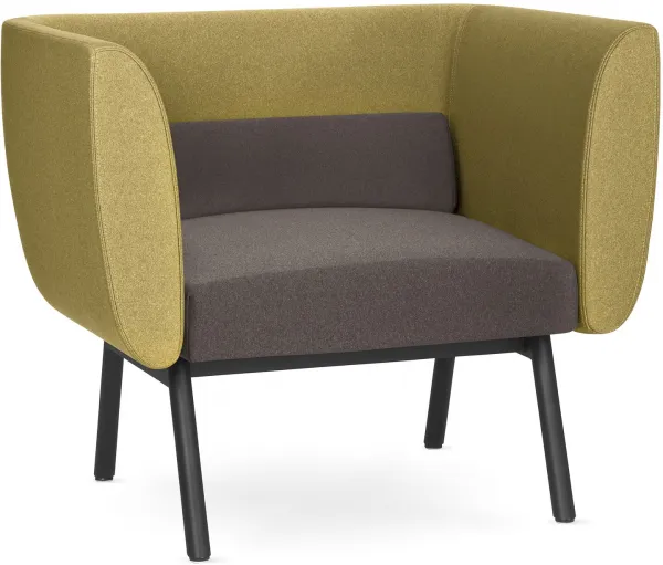 LD SEATING Dizajnové kreslo Nido NI-K1-L-N1