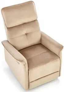 HALMAR Relaxačné polohovacie kreslo SEMIR béžové