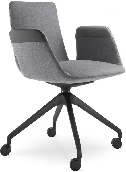LD SEATING Konferenčné kreslo Harmony Modern 870, F95-BL