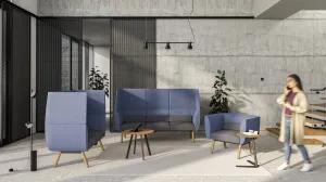 LD SEATING Dvojmiestna lavica Nido NI-BE2-D