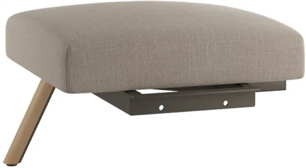 LD SEATING Rohový diel 90° na spojenie lavíc Nido NI-CO-D