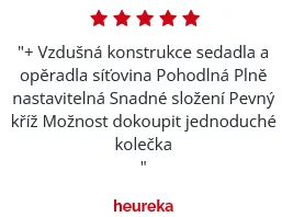 MERCURY Ergonomická kancelárska stolička LISA čierna