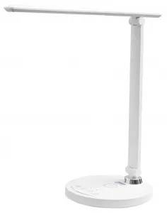 MAYER Múdra LED lampa 32LED-04 – bezdrôtové nabíjanie mobilu, USB porty, stmievanie a nastavenie farby svetla