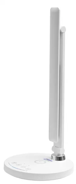 MAYER Múdra LED lampa 32LED-04 – bezdrôtové nabíjanie mobilu, USB porty, stmievanie a nastavenie farby svetla