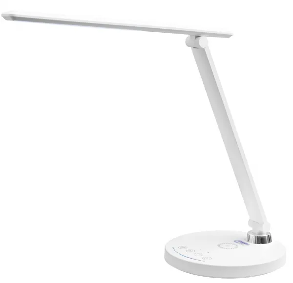 MAYER Múdra LED lampa 32LED-04 – bezdrôtové nabíjanie mobilu, USB porty, stmievanie a nastavenie farby svetla