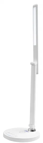 MAYER Múdra LED lampa 32LED-04 – bezdrôtové nabíjanie mobilu, USB porty, stmievanie a nastavenie farby svetla