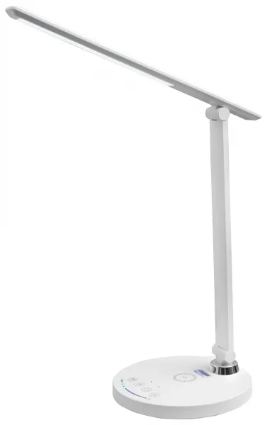 MAYER Múdra LED lampa 32LED-04 – bezdrôtové nabíjanie mobilu, USB porty, stmievanie a nastavenie farby svetla