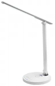 MAYER Múdra LED lampa 32LED-04 – bezdrôtové nabíjanie mobilu, USB porty, stmievanie a nastavenie farby svetla
