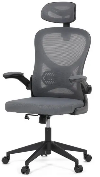 AUTRONIC Kancelárska stolička KA-K2021 GREY, sivá