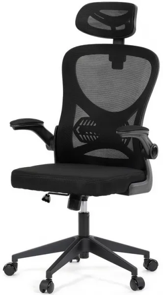 AUTRONIC Kancelárska stolička KA-K2021 BK, čierna