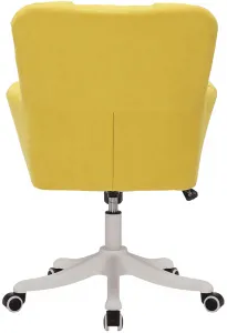 TEMPO KONDELA Kancelárske kreslo LOREL, žltá