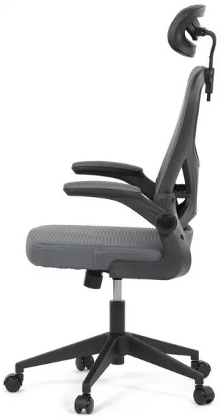 AUTRONIC Kancelárska stolička KA-K2021 GREY, sivá