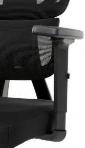 AUTRONIC Kancelárska stolička KA-Y358 BK, čierna