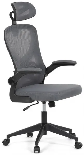 AUTRONIC Kancelárska stolička KA-K2021 GREY, sivá